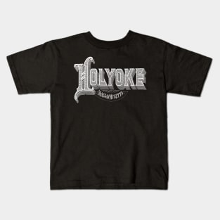 Vintage Holyoke, MA Kids T-Shirt